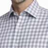 LIVIK APPAREL Gingham Checks Spread Collar Cotton Shirt