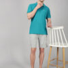 Lux Cozi Polo Collar Combed Cotton Lounge Tshirts