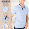 Lux Cozi Polo Collar Lounge Tshirts