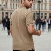MACK JONNEY Men Polo Collar T-shirt
