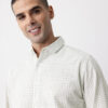 Mast & Harbour Cotton Linen Checked Casual Shirt