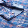 Mast & Harbour Men Blue & White Regular Fit Checked Casual Shirt