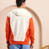 Mast & Harbour Men Colourblocked Hooded Sweatshirt