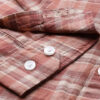 Mast & Harbour Men Rust Pink & Maroon Regular Fit Checked Casual Cotton Linen Shirt