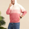 Mast & Harbour Pure Cotton Dyed Hooded Pullover Sweatshirt