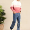 Mast & Harbour Pure Cotton Dyed Hooded Pullover Sweatshirt