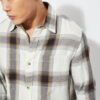 max Men Checked Spread Collar Cotton Casual Shirt