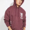 max Men Printed Hooded Sweatshirt