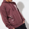 max Men Printed Hooded Sweatshirt