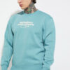 max Men Typography Printed Round Neck Long Sleeves Pullover Sweatshirt