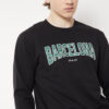 max Typographic Printed Cotton Pullover Sweatshirt