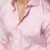 MISCHIEF MONKEY Classic Striped Cotton Casual Shirt