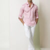 MISCHIEF MONKEY Classic Striped Cotton Casual Shirt