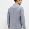 MISCHIEF MONKEY Men Classic Tailored Fit Vertical Striped Pure Cotton Casual Shirt