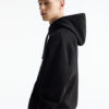 MISCHIEF MONKEY Men Solid Hooded Pullover Sweatshirt