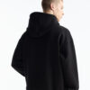 MISCHIEF MONKEY Men Solid Hooded Pullover Sweatshirt