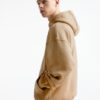 MISCHIEF MONKEY Men Solid Hooded Pullover Sweatshirt