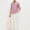 MISCHIEF MONKEY Striped Classic Tailored Fit Cotton Casual Shirt