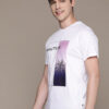 Nautica Printed Pure Cotton T-shirt