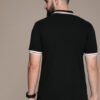 Nautica Solid Polo Collar Pure Cotton T-shirt