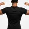 NINQ Men Brand Logo Printed Compression T-shirt