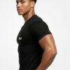 NINQ Men Brand Logo Printed Compression T-shirt