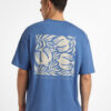 NOBERO Graphic Printed Drop-Shoulder Sleeves Cotton Oversized T-shirt