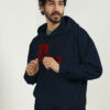 NOBERO Men Oversized Hooded Sweatshirt