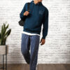 NOBERO Men Oversized Printed Hooded Sweatshirt