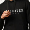 NOBERO Men Printed Hooded Sweatshirt