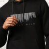 NOBERO Men Printed Hooded Sweatshirt