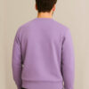Organic Chics Men Solid Round Neck Pullover Sweatshirt