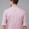 Park Avenue Men Slim Fit Micro Checks Formal Shirt
