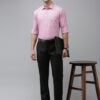 Park Avenue Men Slim Fit Opaque Checked Pure Cotton Formal Shirt