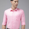 Park Avenue Self Design Slim Fit Opaque Formal Shirt