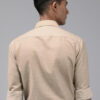 Park Avenue Self Design Slim Fit Textured Formal Shirt
