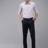 Park Avenue Slim Fit Opaque Checked Formal Shirt