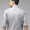 Park Avenue Slim Fit Self Striped Cutaway Collar Formal Shirt