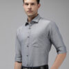 Park Avenue Slim Fit Textured Formal Shirt