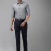 Park Avenue Slim Fit Textured Formal Shirt