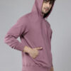 Park Avenue Solid Hooded Pullover