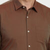 Peter England Men Slim Fit Solid Spread Collar Formal Shirt