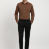 Peter England Men Slim Fit Solid Spread Collar Formal Shirt