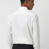 Peter England Slim Fit Micro Ditsy Printed Spread Collar Cotton Formal Shirt