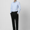 Peter England Spread Collar Long Sleeves Striped Slim Fit Formal Shirt