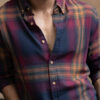 Powerlook Men Checked Button-Down Collar Casual Shirt