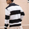 Powerlook Men Striped Sweatshirt