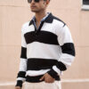 Powerlook Men Striped Sweatshirt