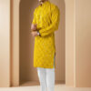 RANGRAAG Men Ethnic Motifs Printed Thread Work Kurta
