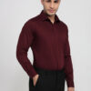Raymond Cotton Cutaway Collar Slim Fit Formal Shirts